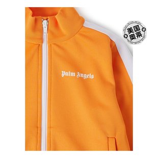 Jacket orange 直 美国奥莱 angelsOrange Logo palm Print