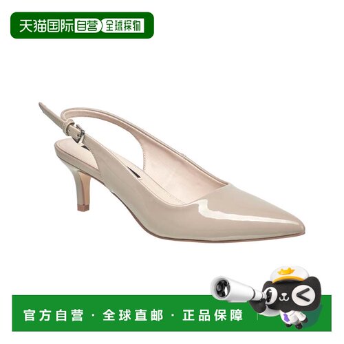 自营French Connection女式Quinn吊带猫跟-深米色 美国奥莱直发