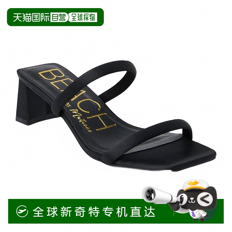 自营 matisseJerry Vegan女式凉鞋，黑色 【美国奥莱】直发