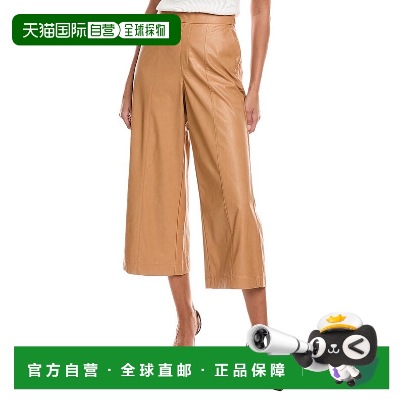 自营tyler boe Payton Crop Pant - brown 美国奥莱直发