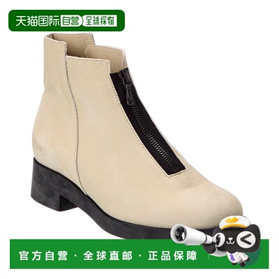 自营archeArch taizzy皮革Bootia-米色 女靴 美国奥莱直发