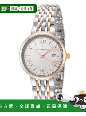自营 carl f. buchererCarl F.Bucherer女式Adamavi 28毫米石英手
