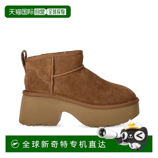 美国奥莱 自营 棕色 迷你新高地栗色靴子 直发 ugg经典