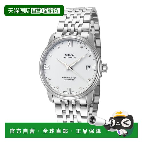 自营 Mido Women's M0272081101600 Baroncelli 34mm Automatic W