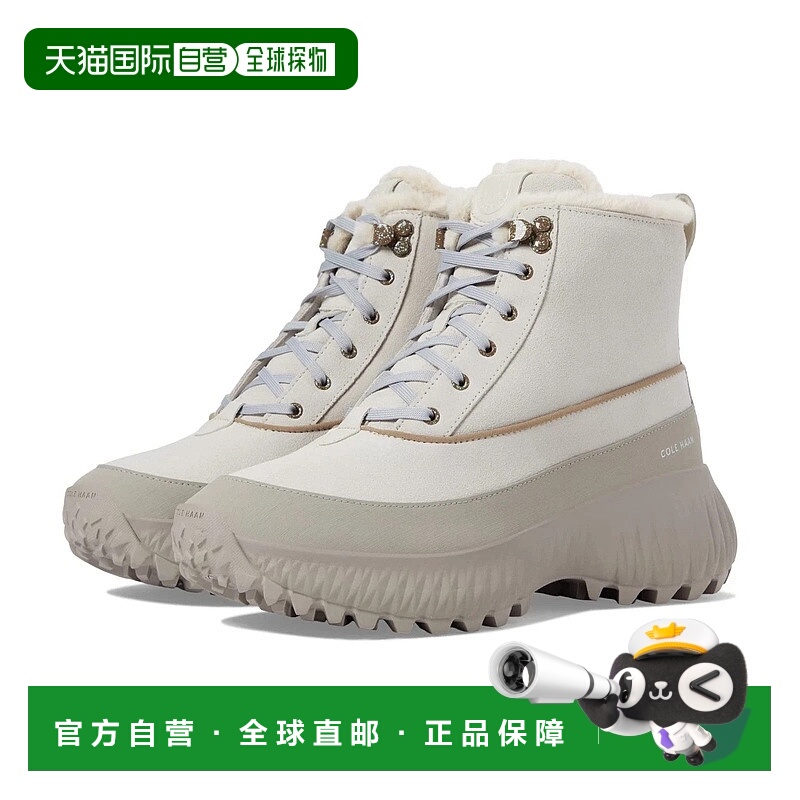 自营 Cole Haan 5.Zerogrand Flurry Hiker W26502女式灰色绒面靴