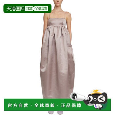 自营Adam Lippes Silk Liet Gown - bronze 美国奥莱直发