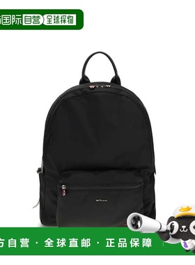 自营Kiton Nylon Men's Backpack - black 美国奥莱直发