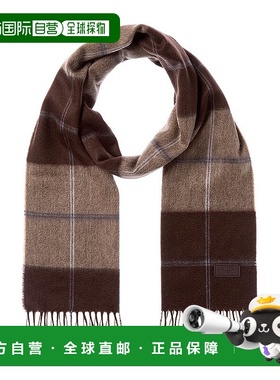 自营Hickey Freeman Cashmere Scarf - brown 美国奥莱直发围巾