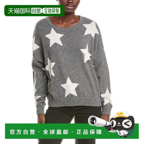 自营 brodie cashmereBrodie羊绒Alyssa明星镶边男朋友羊绒毛衣-