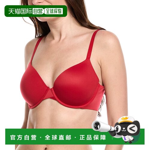自营Calvin Klein Lightly Lined Bra - Red 美国奥莱直发内衣