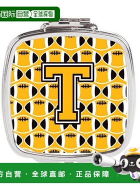 自营 Carolines Treasures CJ1080-TSCM 字母 T 足球黑色正品