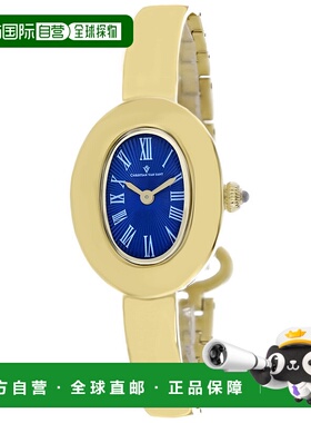 自营Christian Van Sant Women's Anora Blue Dial Watch - blue