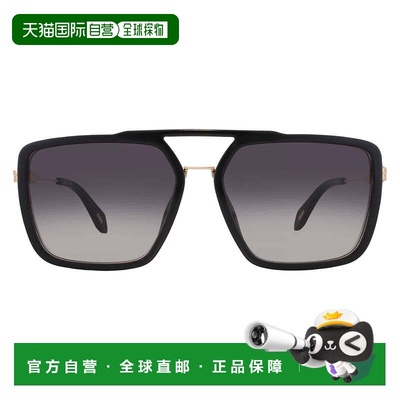 自营Just Cavalli Smoke Gradient Pilot Men's Sunglasses SJC04