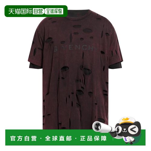1h可退 【美国直邮】givenchy 男士 上装T恤短袖