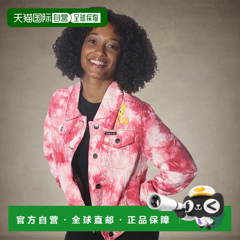 自营 members onlyWomen's Bull Denim Looney Tunes Trucker Jac