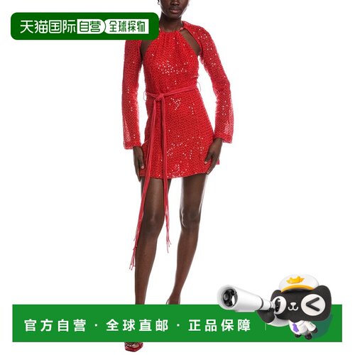 自营Sabina Musayev Greta Dress - Red 连衣裙吊带美国直发奥莱