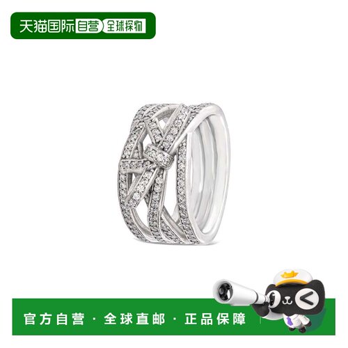 自营PANDORA Delicate Sentiments Clear CZ Ring - multi 美国奥