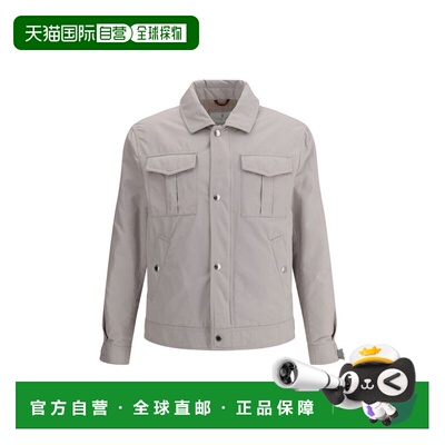 自营Brunello Cucinelli Polyamide Men's Coat - white 美国奥莱