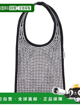 自营Coperni Fabric Women's Handbag - black 美国奥莱直发