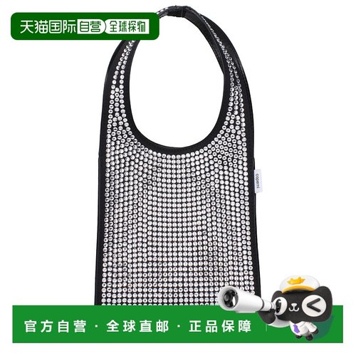 自营Coperni Fabric Women's Handbag - black 美国奥莱直发