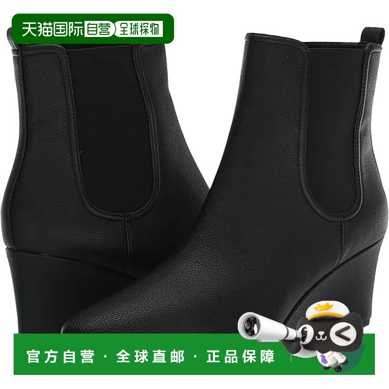 自营Anne Klein Viki VIKI01F9-001 Womens Black Side Zip Wedge