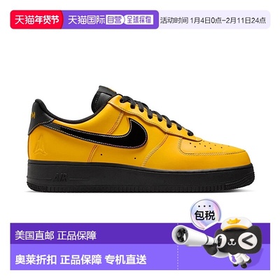 自营nikeMENS AIR FORCE 1 07 JA_SUNDIAL/BLACK-COBALT BLISS -