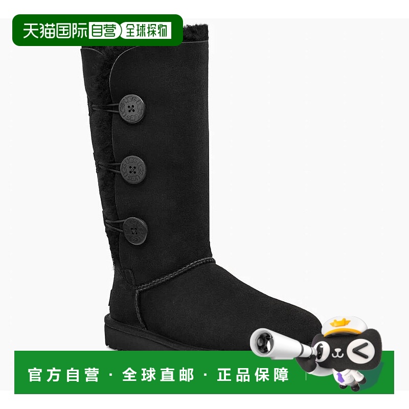 自营ugg黑色女式三角靴 美国奥莱直发