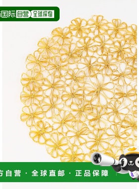 自营tiramisuPetal Cluster Lace Metal Placemat 美国奥莱直发