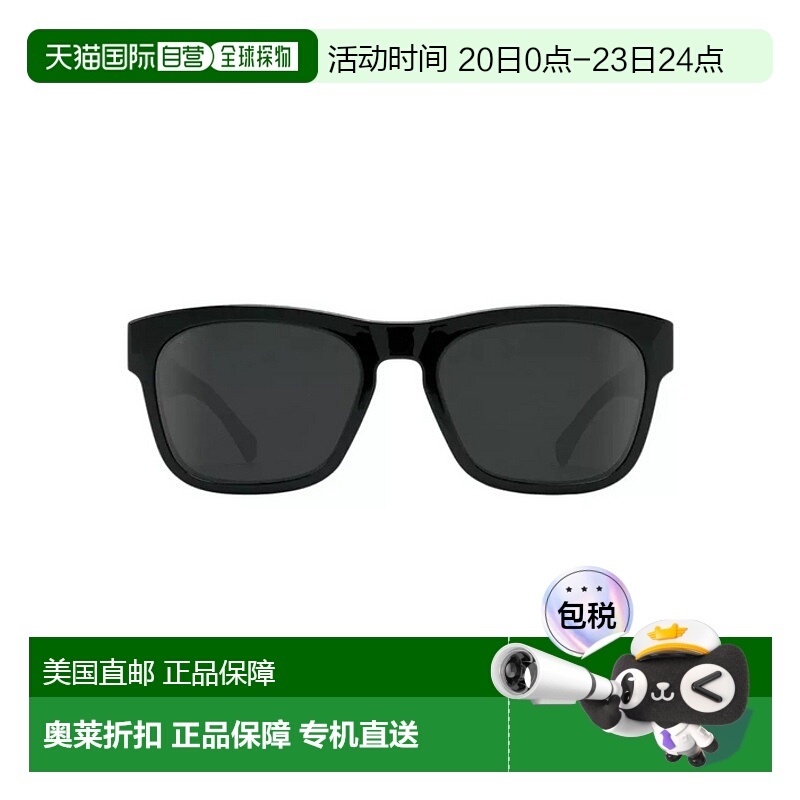 自营 Spy Crossway 6700000000128方形太阳镜-黑色-深灰色 美国奥