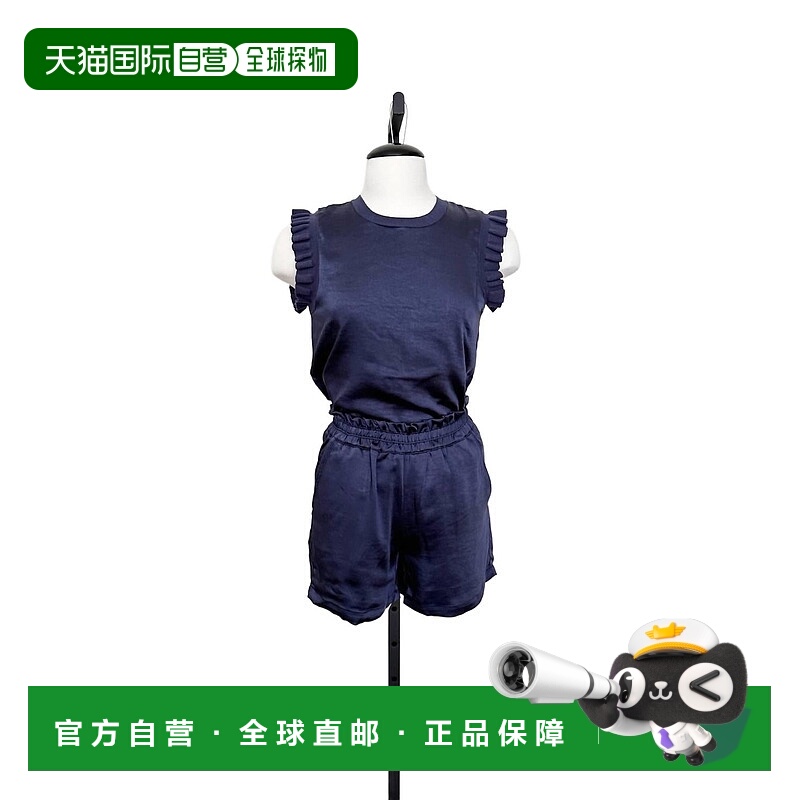 自营 melissa neptonLauren Short夏季海军蓝 美国奥莱直发短裤