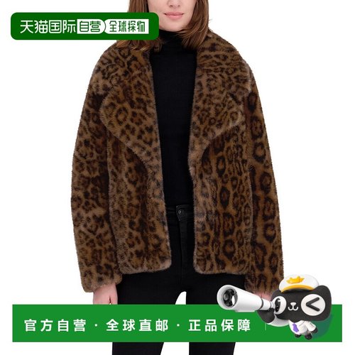 自营Laundry by Shelli Segal Short Coat - brown 美国奥莱直发