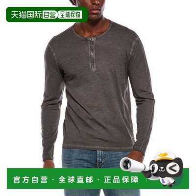 自营John Varvatos Greenwich常规合身衬衫-绿色 美国奥莱直发