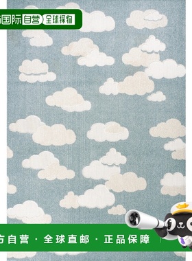 自营 jonathan yHedwig Youth Cloud Scandi 地毯蓝色/象牙色 8