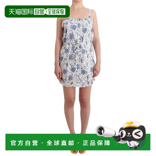 自营Ermanno Scervino Beachwear Floral Beach Mini Dress Women