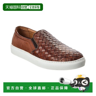 棕色 Livorno编织皮革滑套运动鞋 美国奥莱直发 Magli 自营Bruno