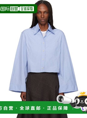 1h可退 香港直邮潮奢 Our Legacy 女士 蓝色 Balloon 衬衫 W4252B