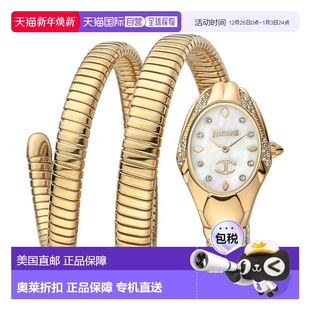 Women Snake 自营 gold Cavalli Watch 美国奥莱直发 Just