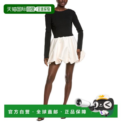 自营Endless Rose Open Back Knit Mini Dress - black 美国奥莱