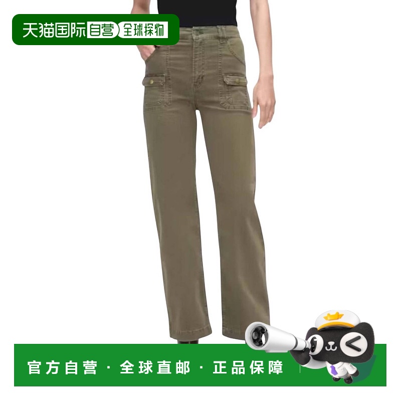 自营 frame青苔色实用口袋裤 - moss 美国奥莱直发
