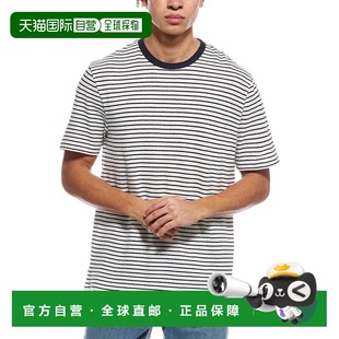 自营Hugo Boss Taut Linen-Blend Knit Shirt - white 美国奥莱直