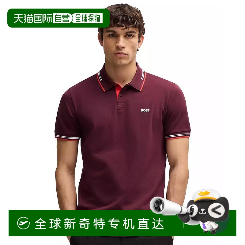 1h可退 【美国直邮】hugo boss 男士 Polo衫短袖针织
