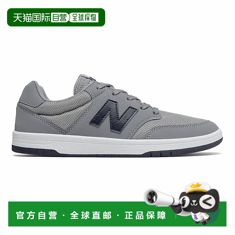 自营 new balanceAll Coast 425男鞋-尺码4.5 2E宽灰色/海军蓝-灰