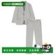 fit suit 自营bossTwo slim blend wool piece silver 美