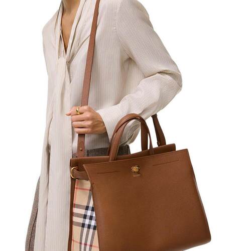 【美国直邮】burberry/博柏利 女士 托特包手提包 【付后1h可退】