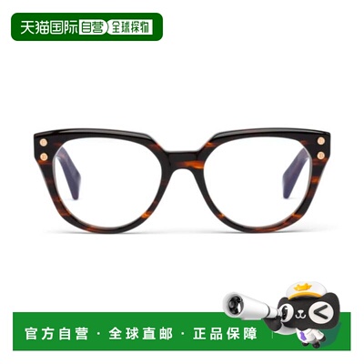 自营balmainYvonne Cat-Eye Tortoiseshell Sunglasses - black