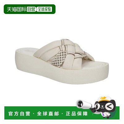 自营Women's Bella Vita Ned-Italy Sandals Ivory Leather Wedge