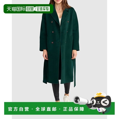 自营 belle & bloom站立不动皮带外套-深绿色 美国奥莱直发
