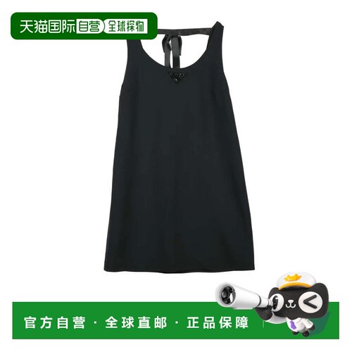自营pradaShort Dress Sequins - Black - black 美国奥莱直发