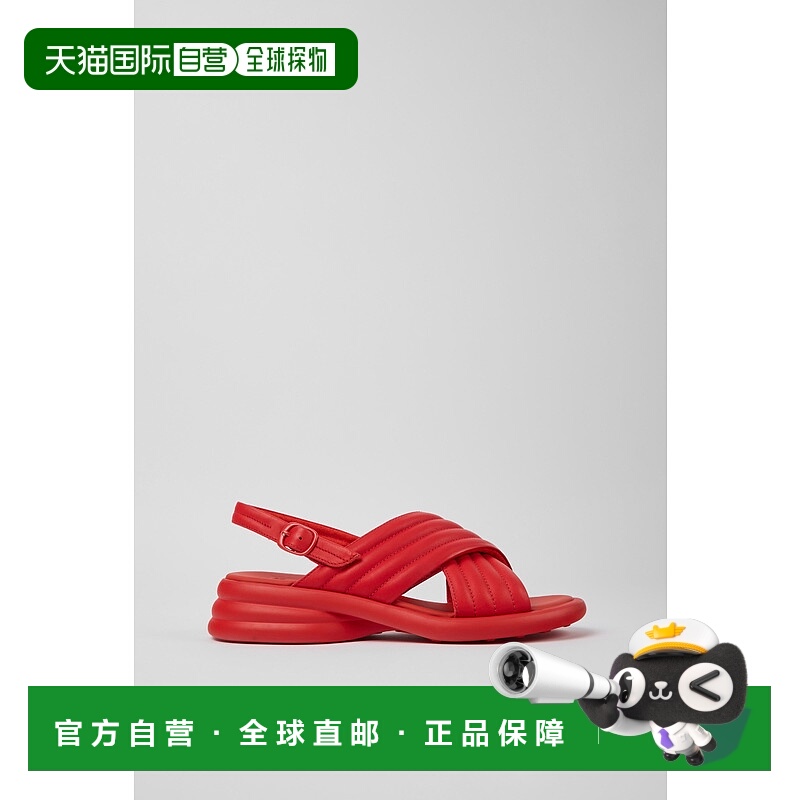 自营凉鞋 女士 Camper Spiro - 亮红色 美国奥莱直发