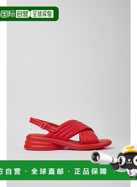 自营凉鞋 女士 Camper Spiro - 亮红色 美国奥莱直发